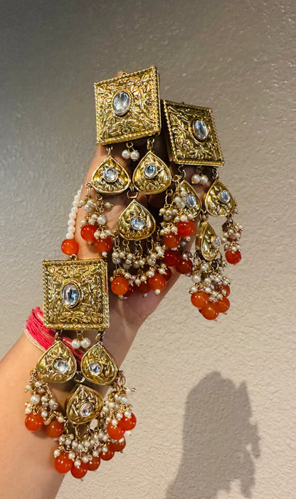 High-End Gold-Plated Choker Set