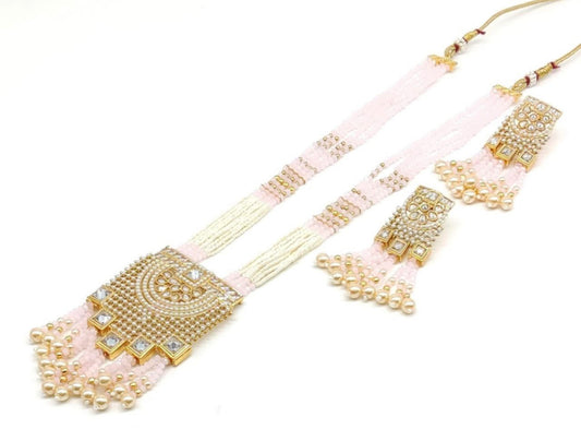 ROYAL! Real Polki Long Mala image 3