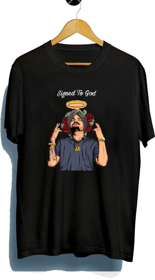 “Signed To God” Sidhu Moosewala T-Shirt