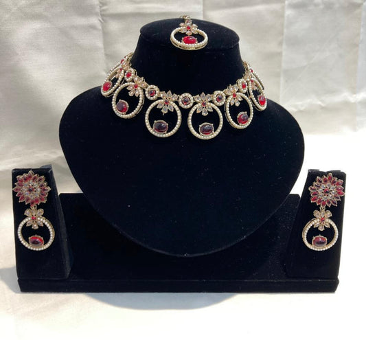 Super Duper Lightweight & Stylish choker Set image 3