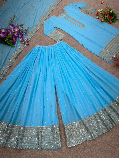 Designer Sharara Suit