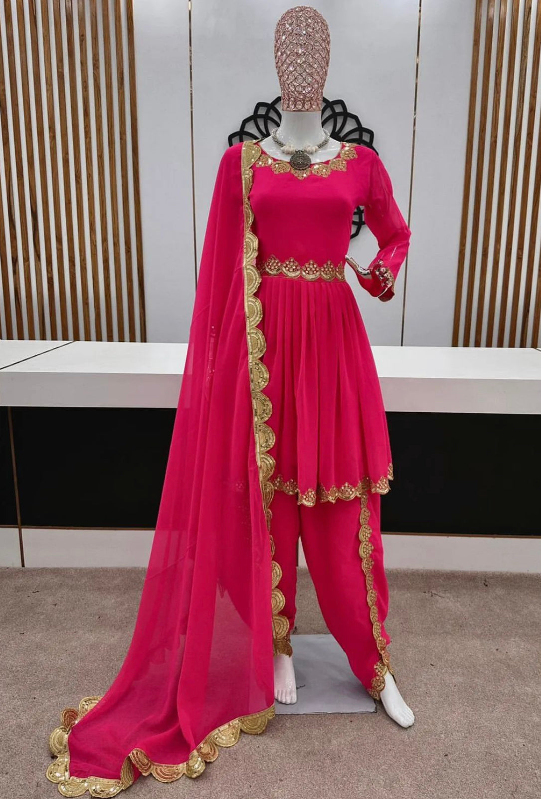 Ready-To-Wear Dhoti Salwar Suit