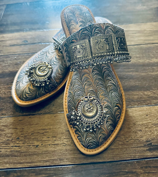 Handmade Ethnic Wear Flat Sandals