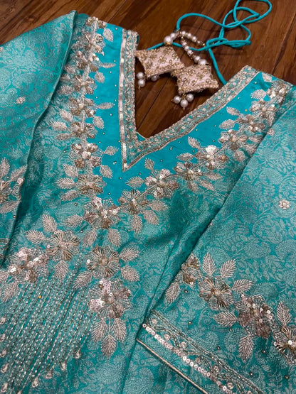 Pakistani Kheen Khaab Pant Suit