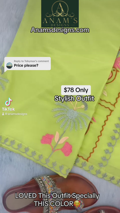 Trending Stylish Nayra Cut Suit