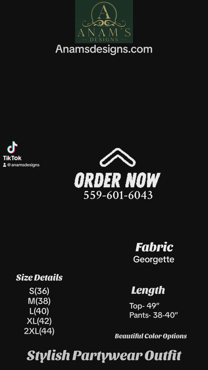 Latest! Stylish Partywear Outfit