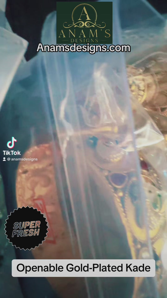 NEW! Superior Quality Doli Barat Concept Openable Kangan (2pcs) image 3