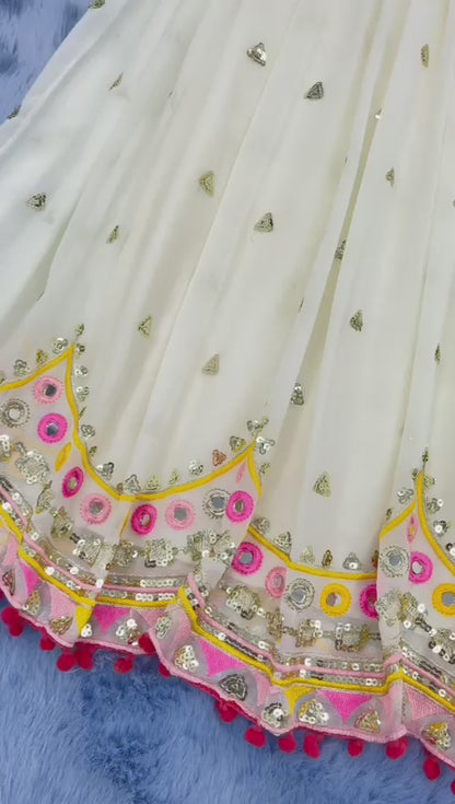 Sara Ali Khan Exclusive Designer Sharara Suit