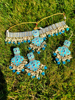High Quality & Very Lightweight Meenakari Choker Set