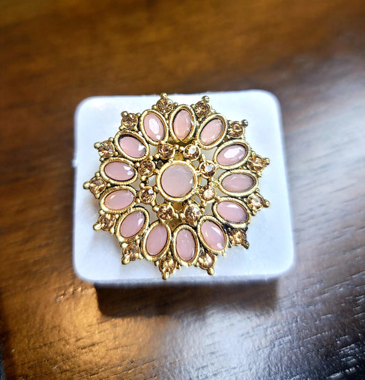 Adjustable Stoned Ring image 3