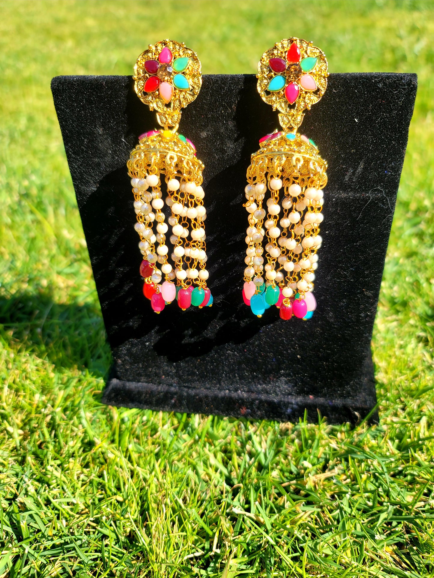 Long Drop Earrings