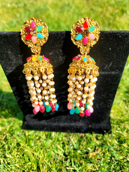 Long Drop Earrings