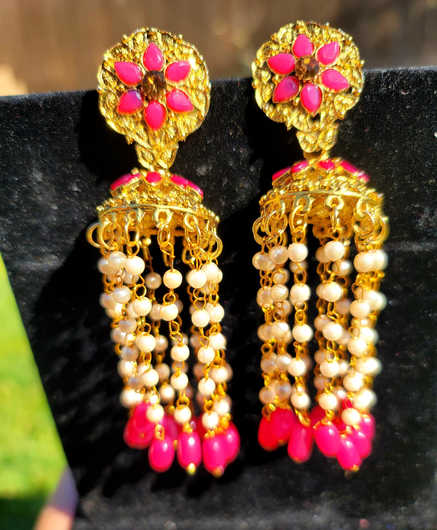 Long Drop Earrings