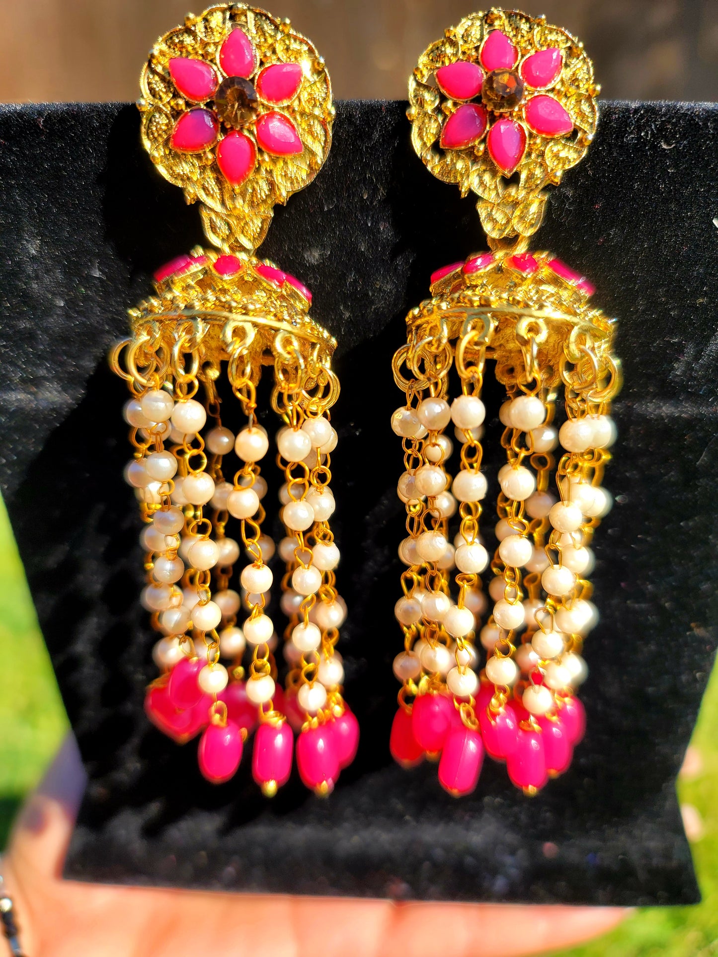 Long Drop Earrings