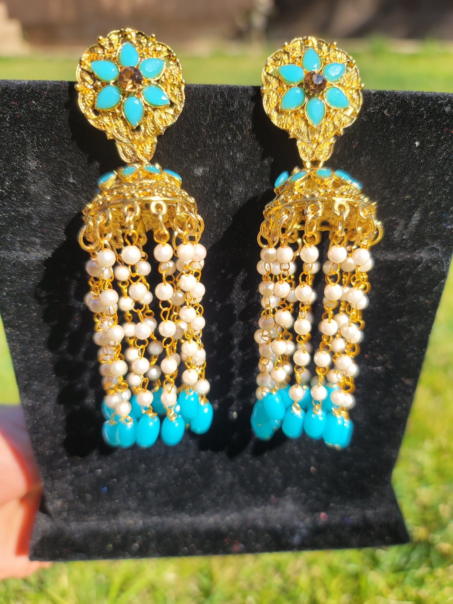 Long Drop Earrings