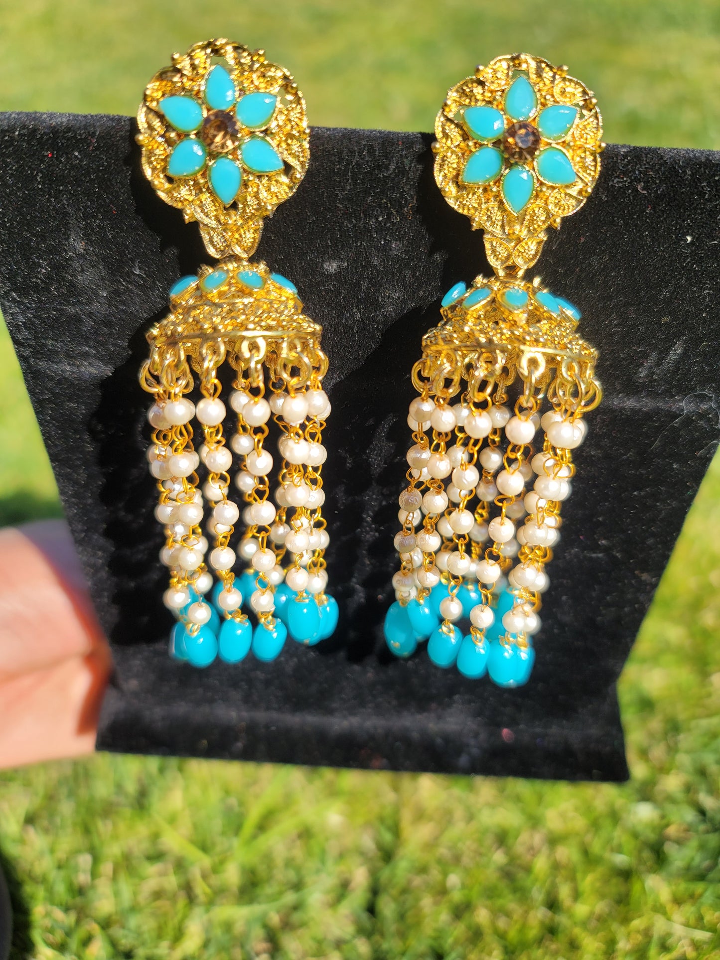 Long Drop Earrings