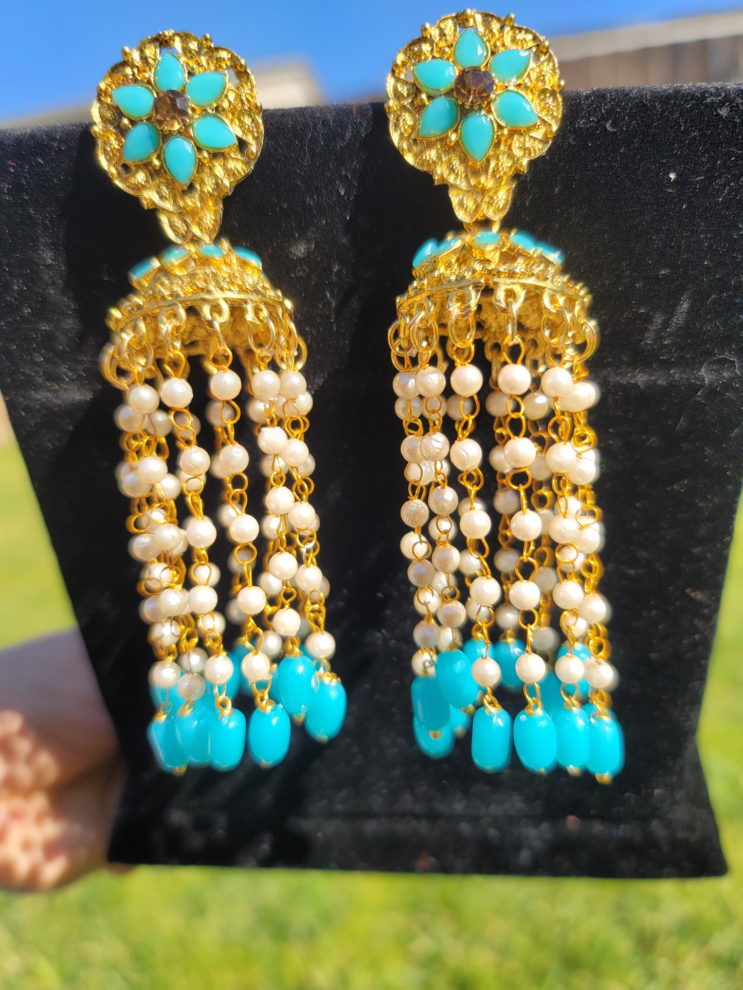 Long Drop Earrings