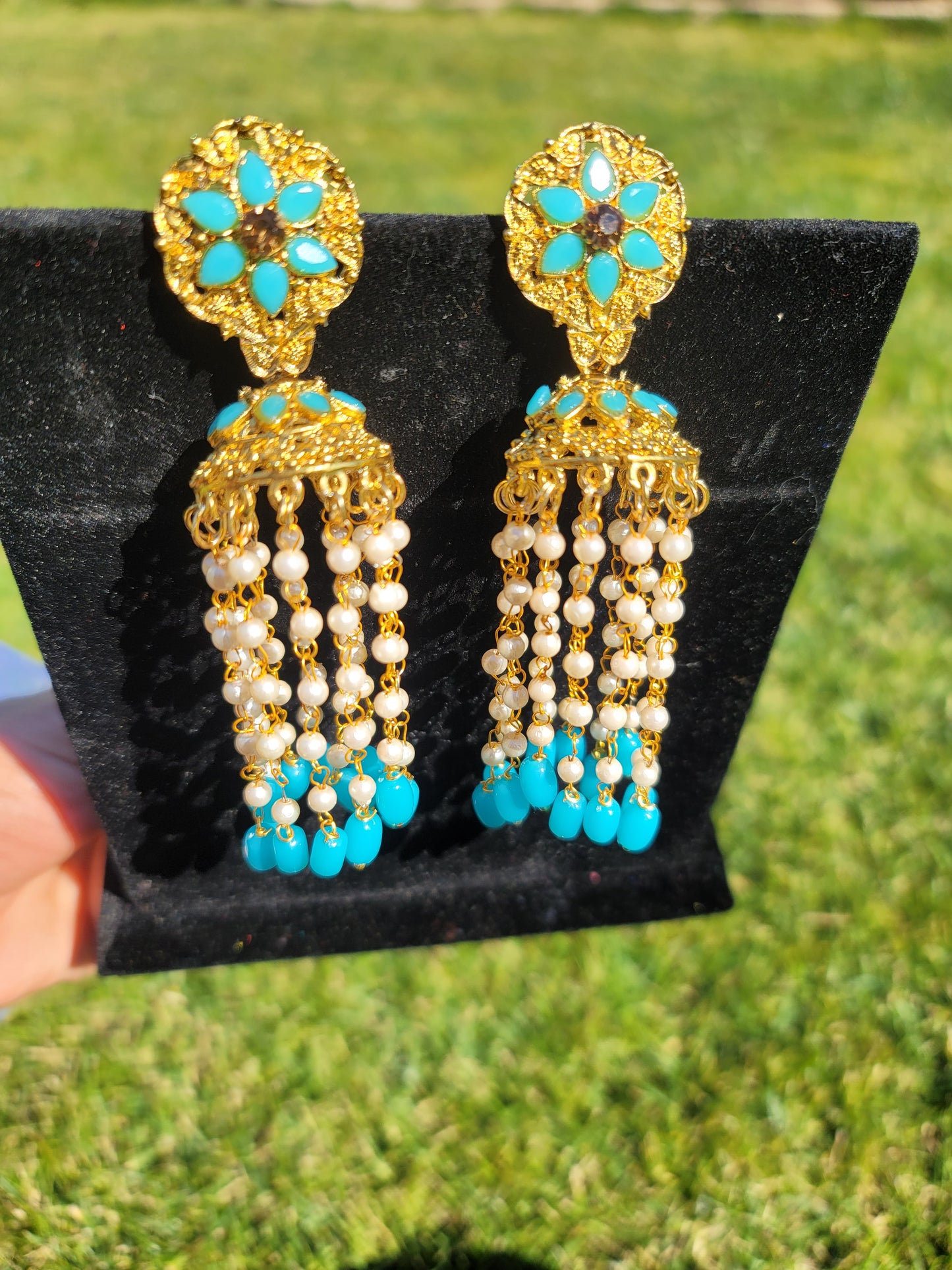 Long Drop Earrings