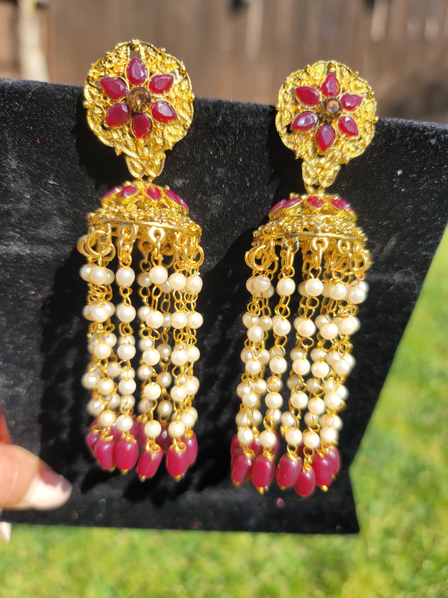 Long Drop Earrings