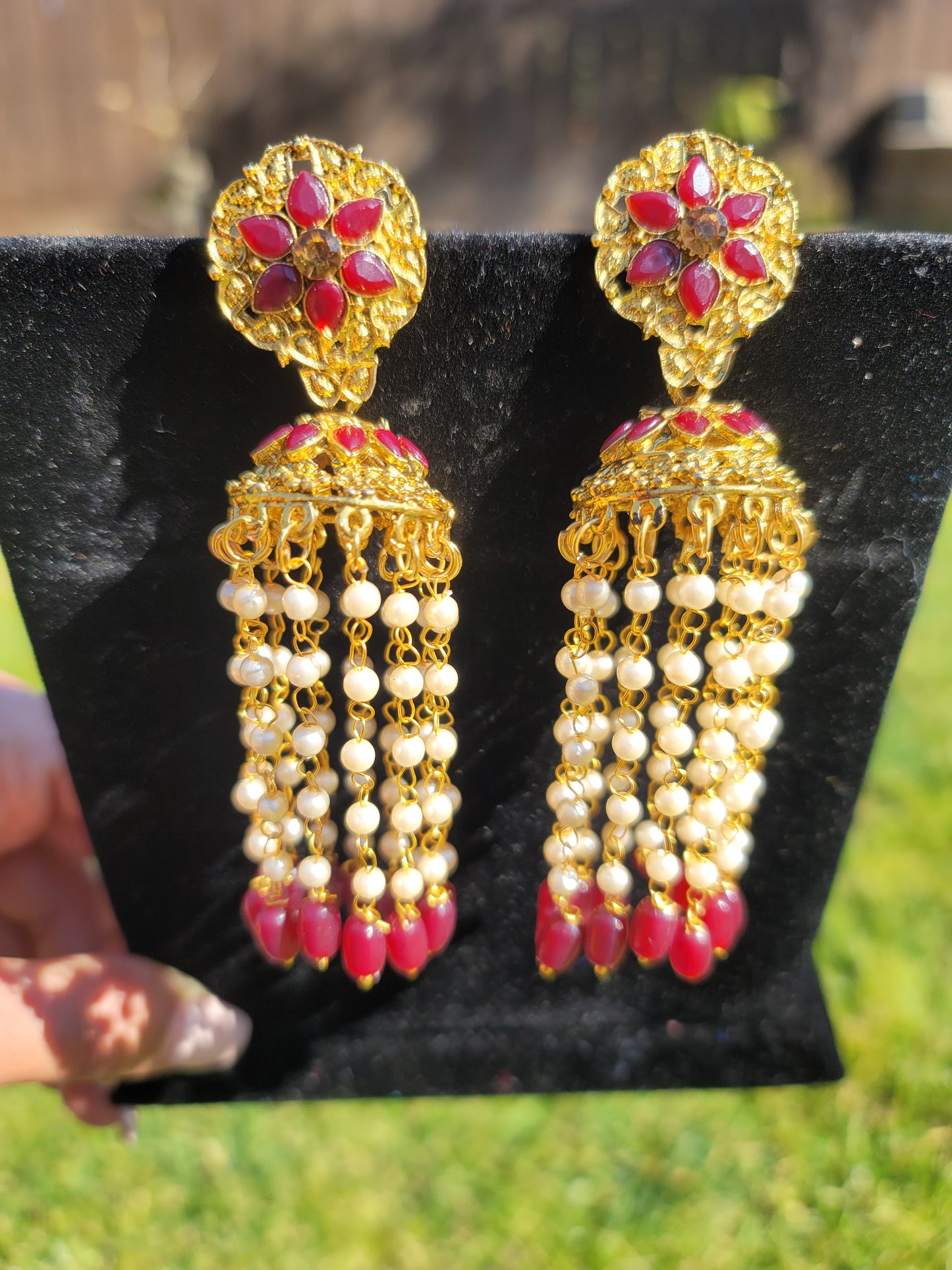 Long Drop Earrings