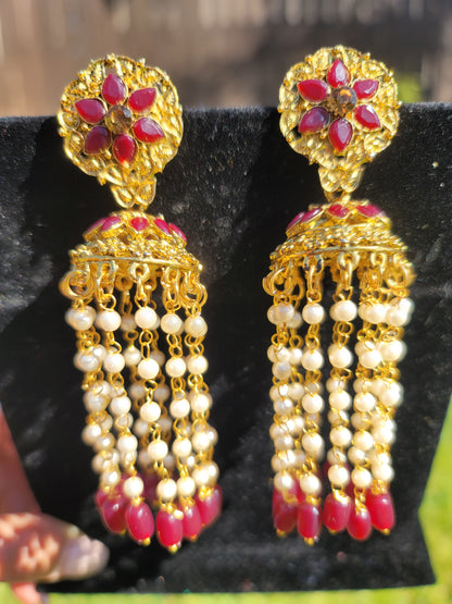 Long Drop Earrings