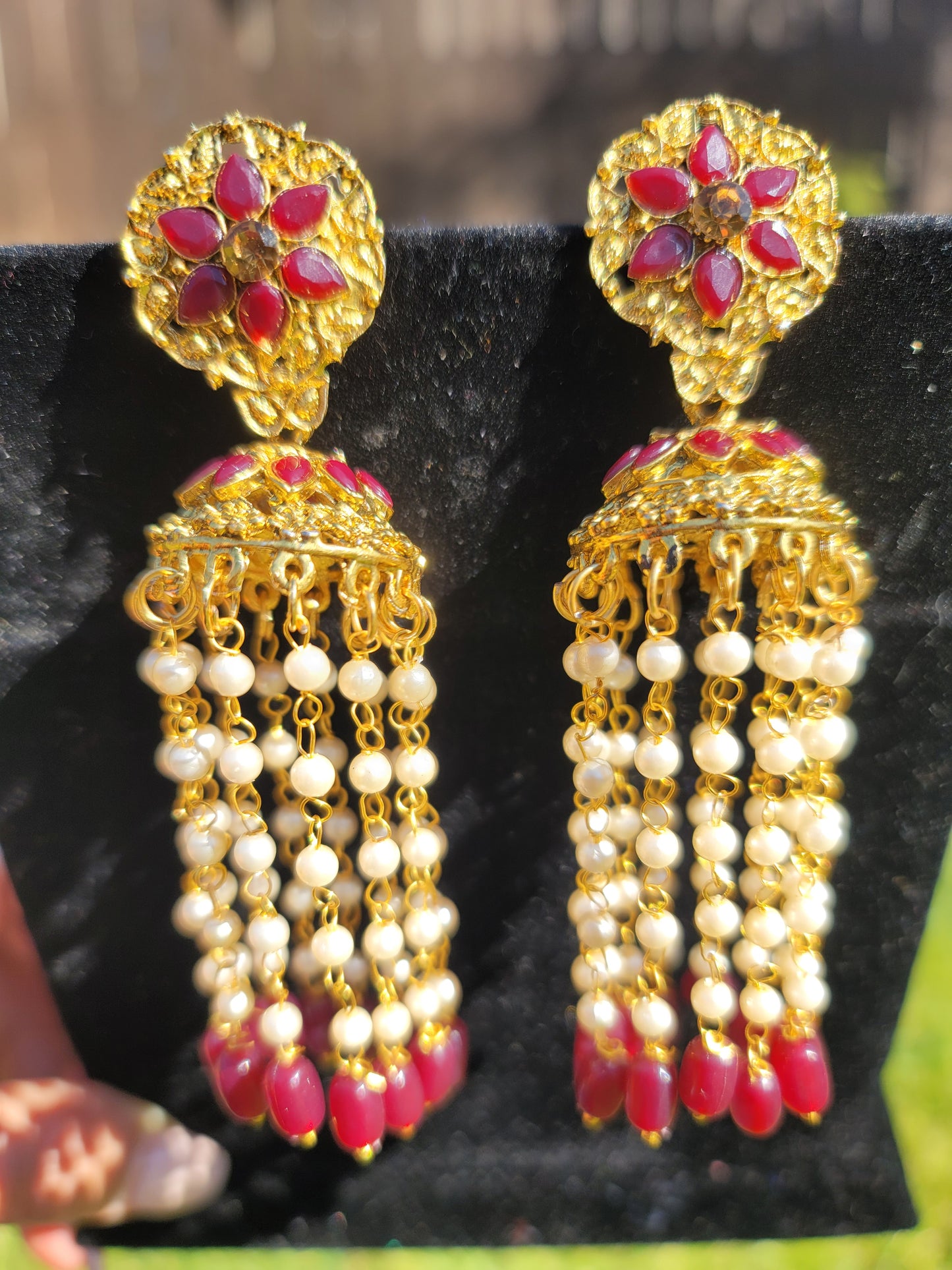 Long Drop Earrings