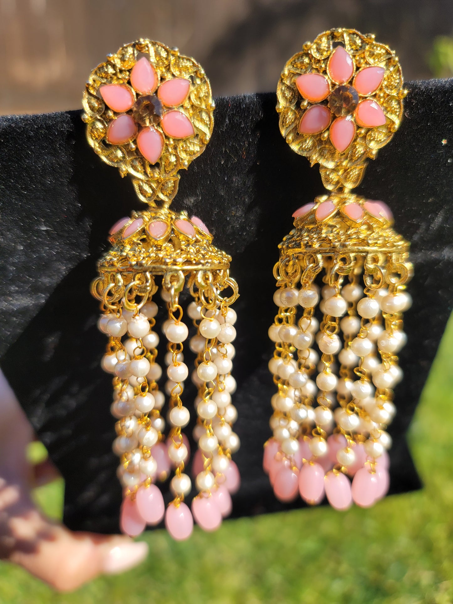 Long Drop Earrings