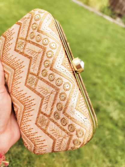Party Wear Clutch embroidered