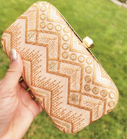 Party Wear Clutch embroidered