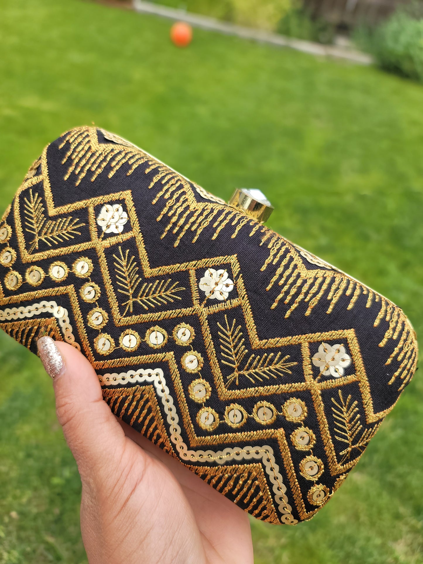 Party Wear Clutch embroidered