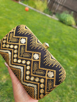 Party Wear Clutch embroidered