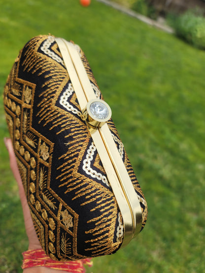 Party Wear Clutch embroidered