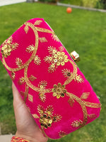 Bridal Designer Velvet Clutch
