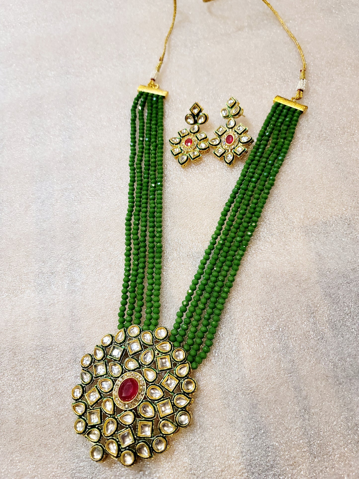 Gold-Plated Necklace Set