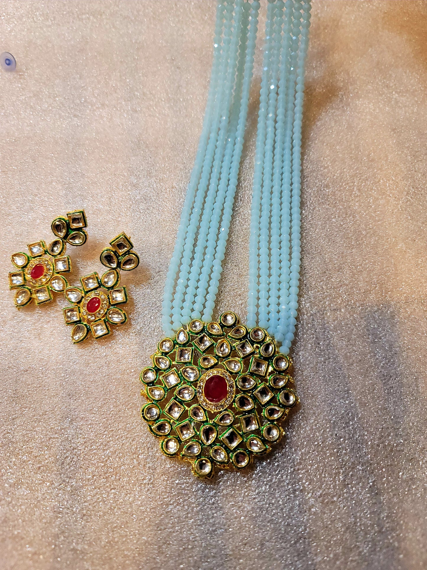 Gold-Plated Necklace Set