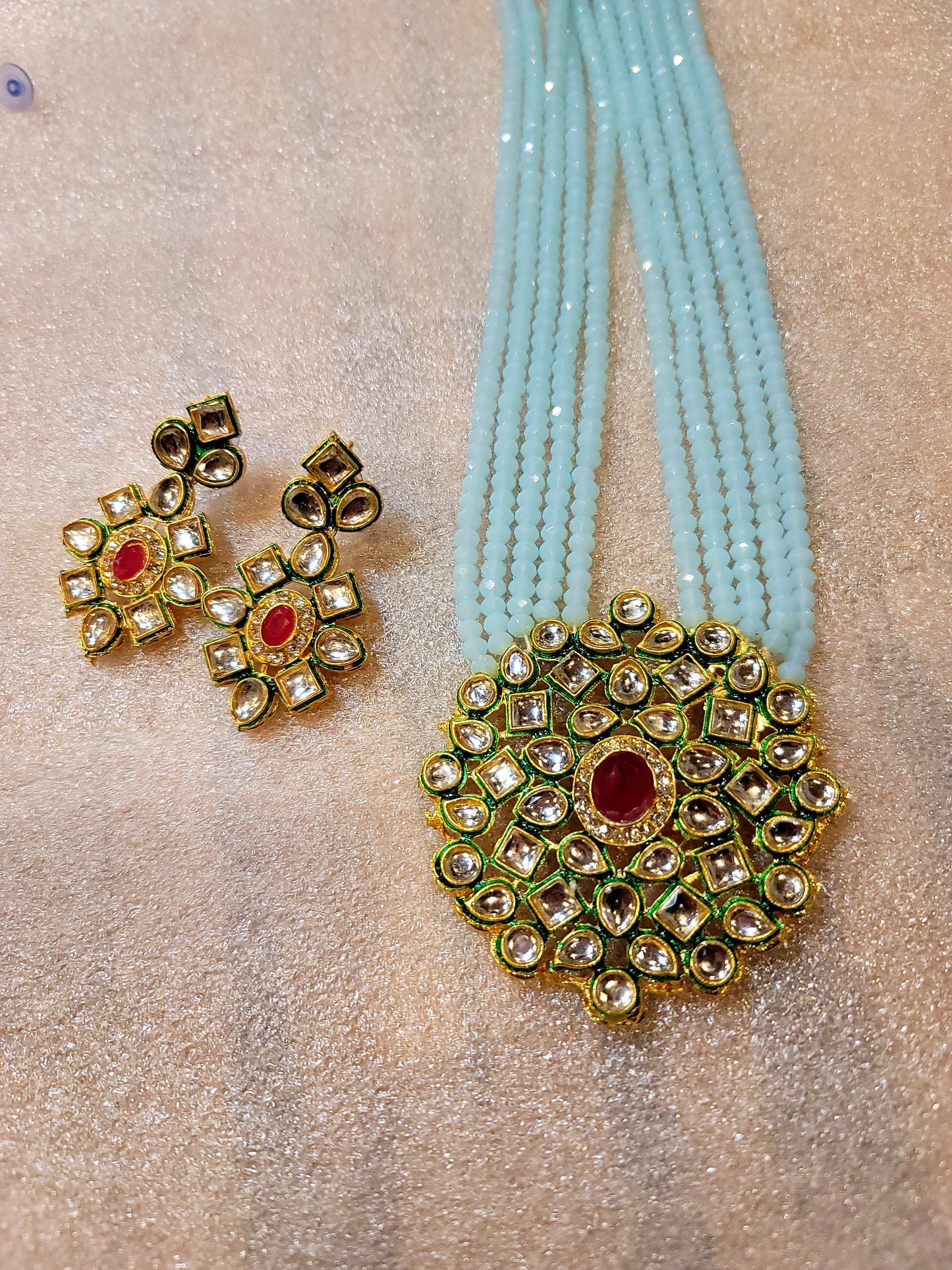 Gold-Plated Necklace Set