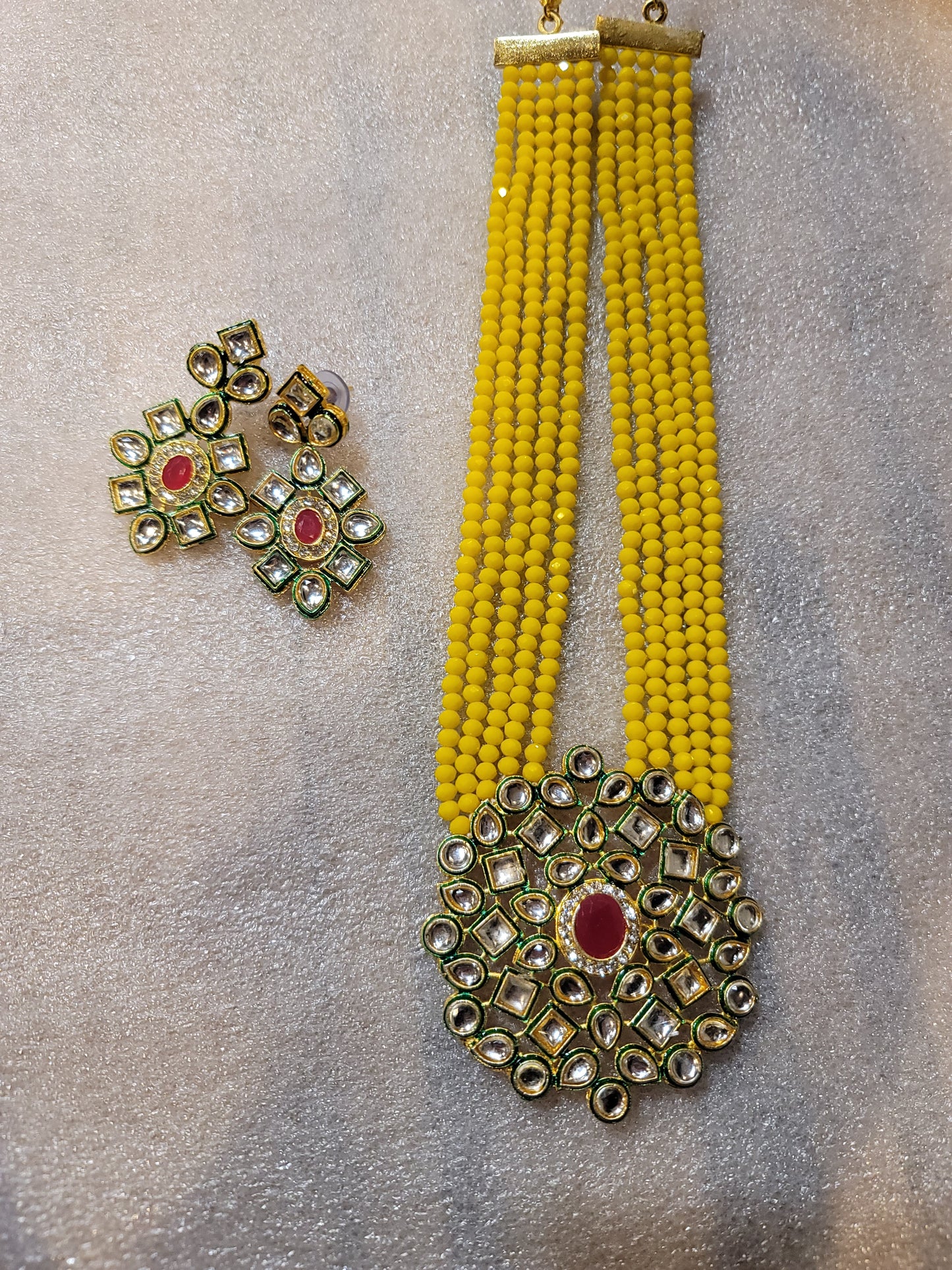 Gold-Plated Necklace Set