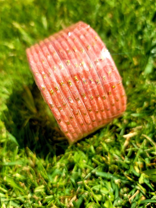 Glass Bangles (1 Dozen) Peach