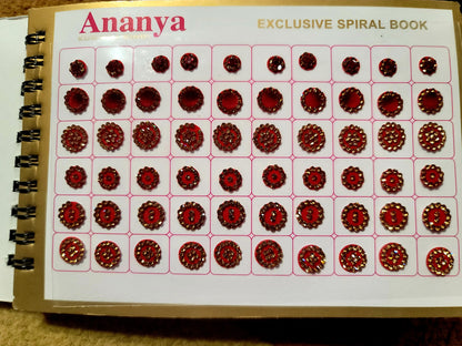 3D Kumkum Bindi Book 600 Count