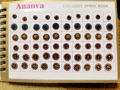 3D Kumkum Bindi Book 600 Count