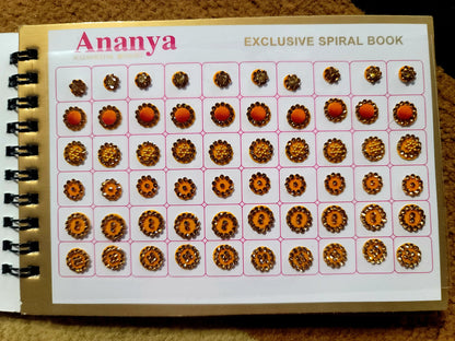 3D Kumkum Bindi Book 600 Count