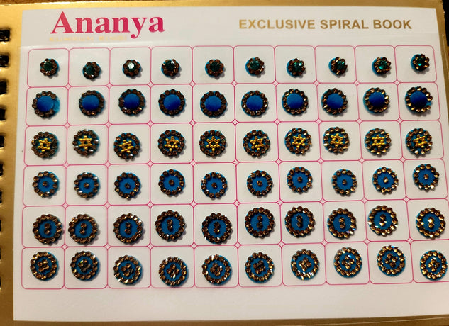 3D Kumkum Bindi Book 600 Count