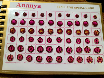 3D Kumkum Bindi Book 600 Count