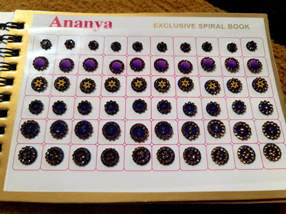 3D Kumkum Bindi Book 600 Count