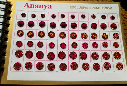 3D Kumkum Bindi Book 600 Count