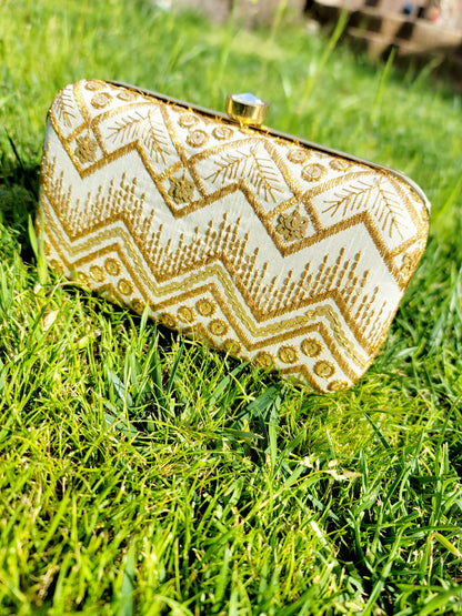 Party Wear Clutch embroidered