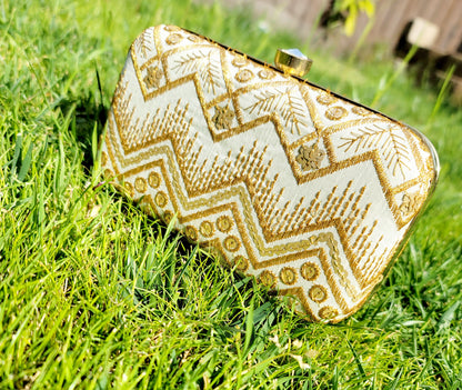 Party Wear Clutch embroidered