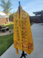 Punjabi Mutiyar Heavy Embroidery Fulkari Dupatta