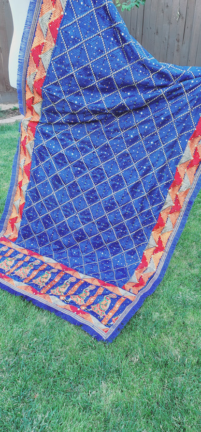 Traditional Design Fulkari Dupatta