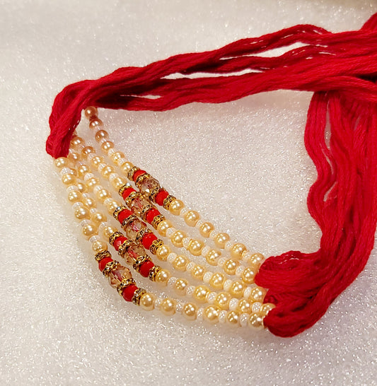 Simple Rakhri Red (Each) image 3